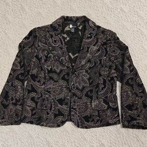 Elegant Paisley Women's Jacket